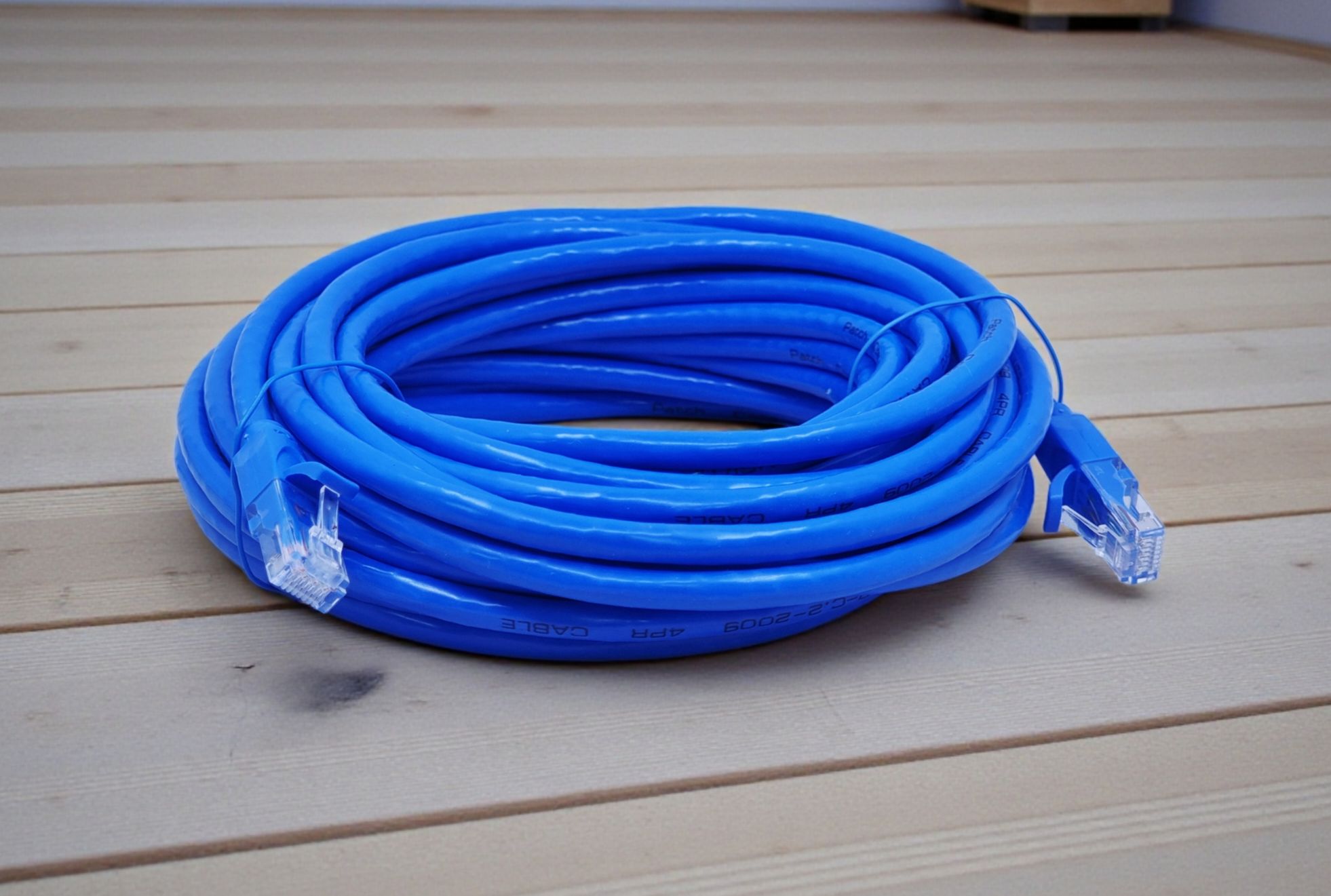 MINDPURE 8P8C CAT6 UTP BLUE COPPER LAN CABLE 10M LX10176