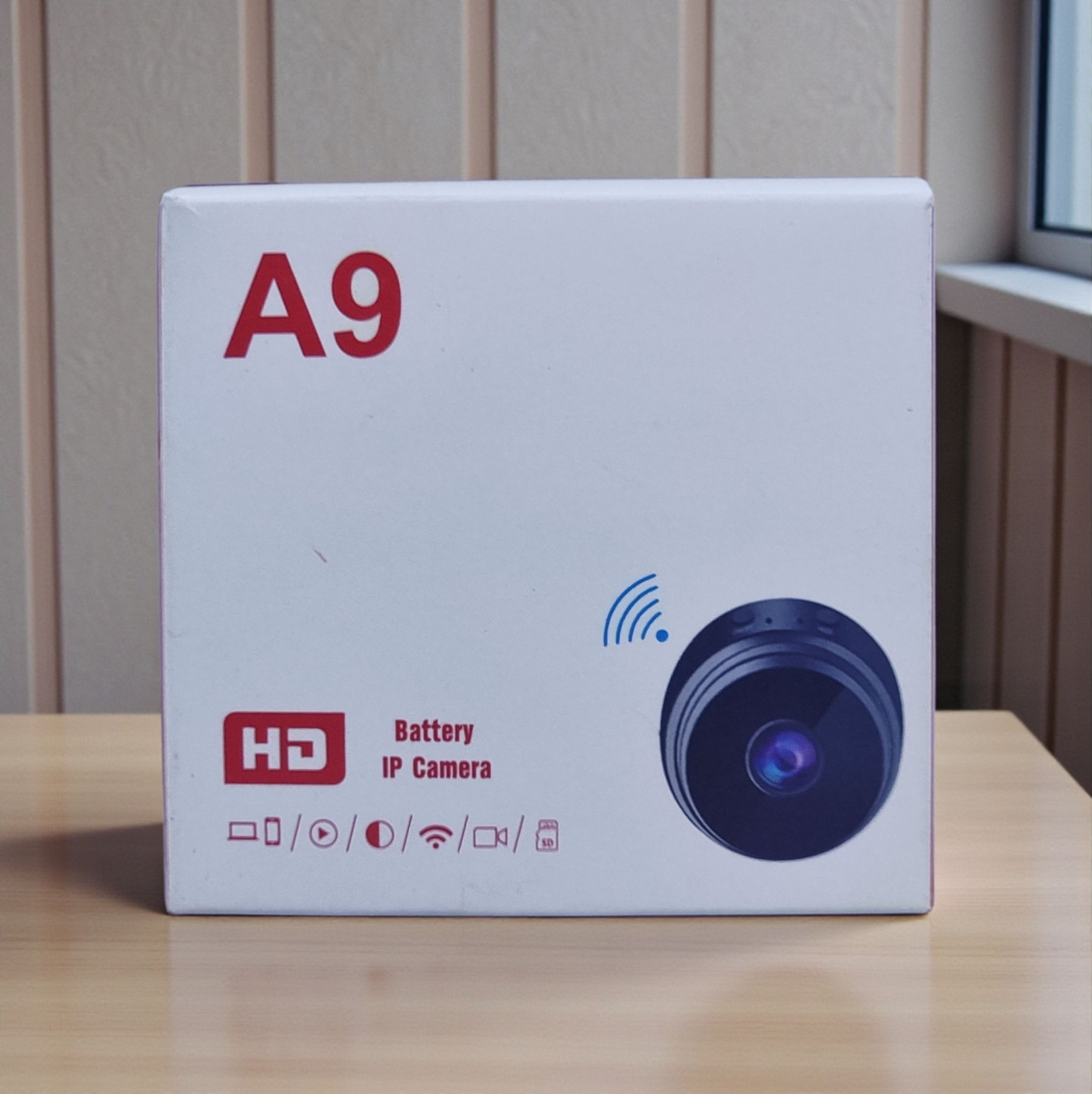 A9 HD BATTERY IP CAMERA BLACK