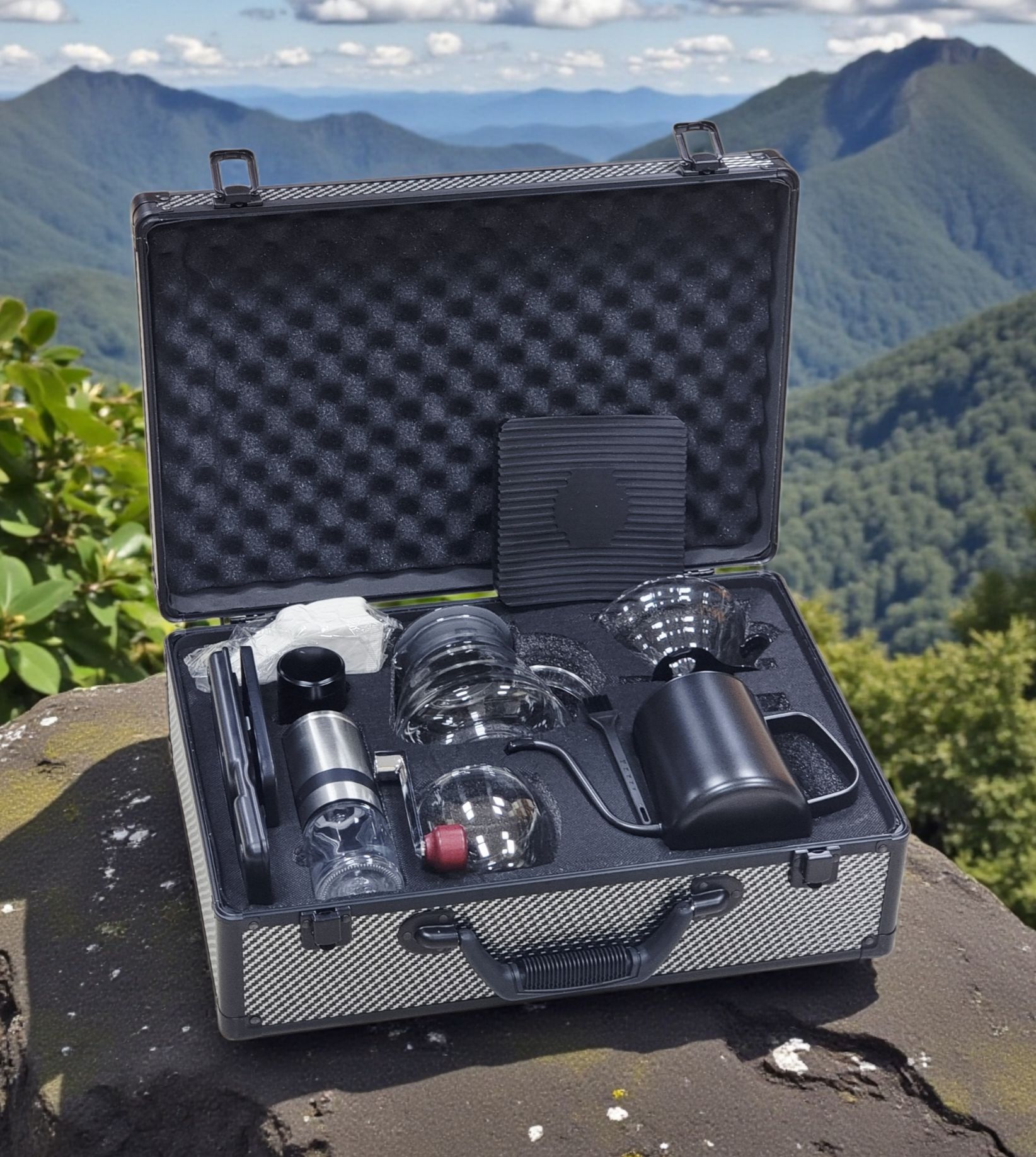 PORTABLE POUR-OVER COFFEE MAKER SET V60