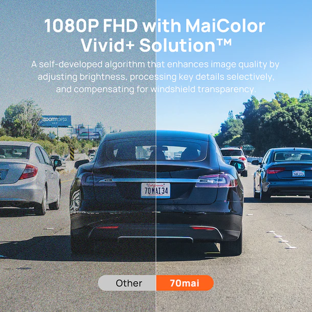 70MAI DASH CAM OMNI (64G) GRAY X200 thumbnail 10