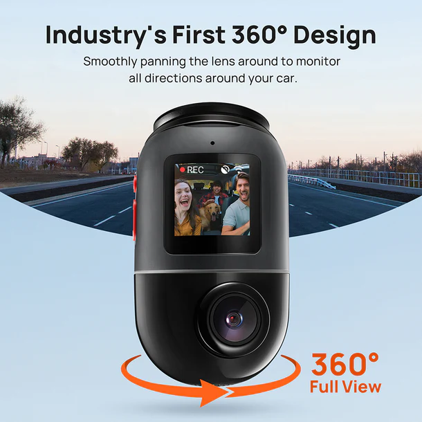 70MAI DASH CAM OMNI (64G) GRAY X200 thumbnail 11