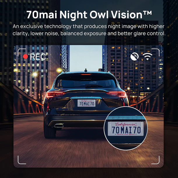 70MAI DASH CAM OMNI (64G) GRAY X200 thumbnail 2