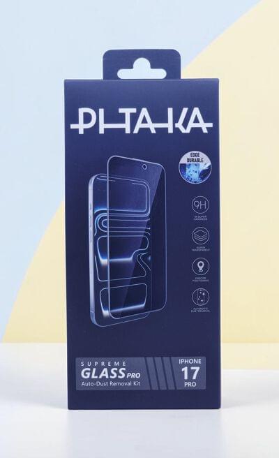 PITAKA IPHONE 17 PRO MAX SUPREME GLASS PRO AUTO-DUST REMOVAL KIT