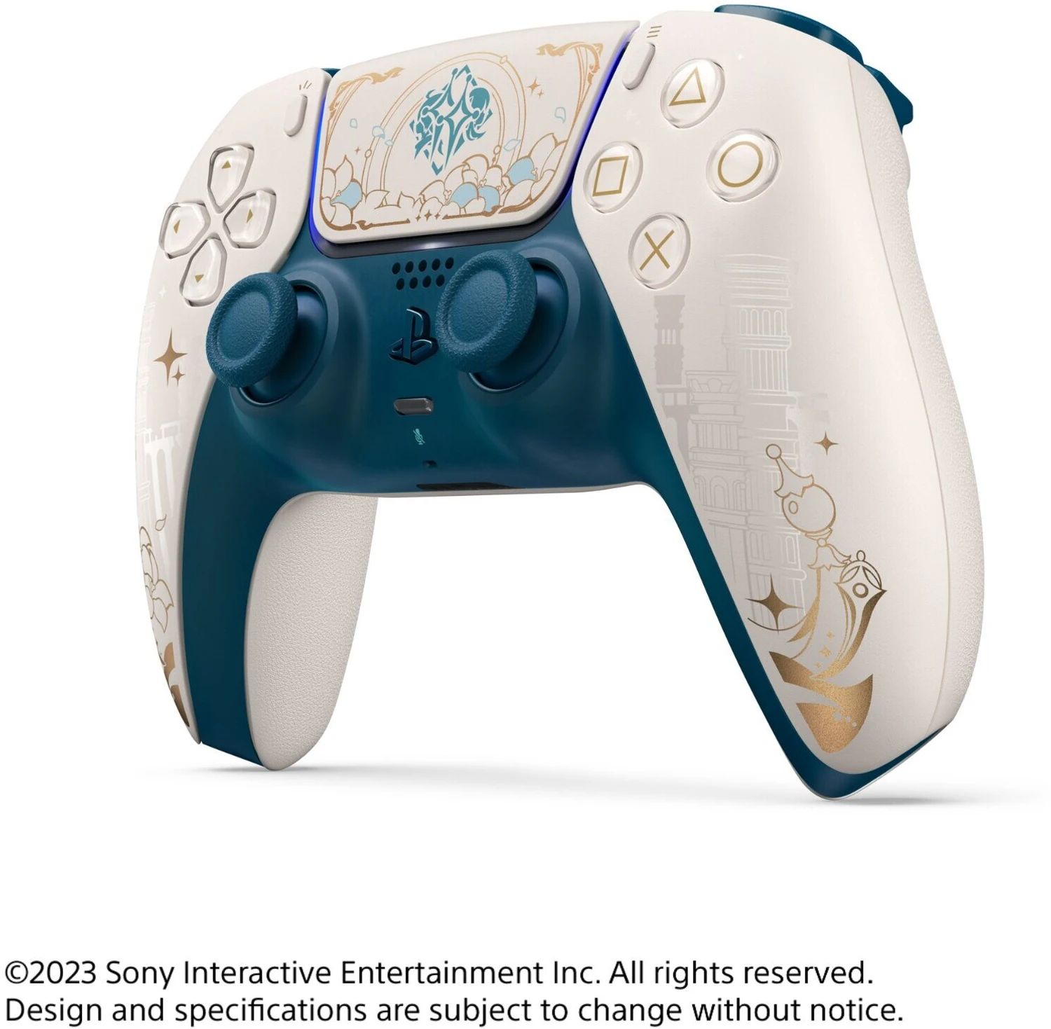 SONY PS5 DUALSENSE WIRELESS CONTROLLER LIMITED EDITION GENSHIN IMPACT PRINTED MATERIALS thumbnail 3