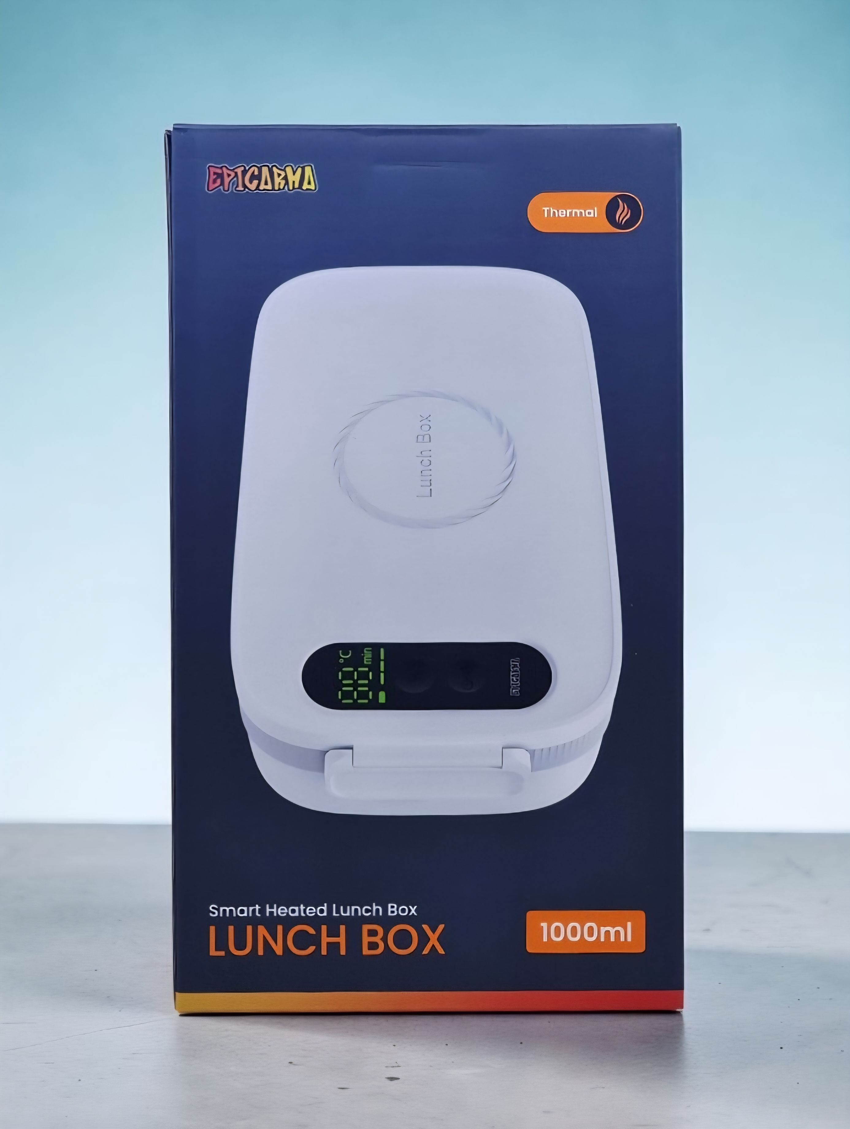 EPICARMA SMART HEATED LUNCH BOX WHITE EA-FH3-WH