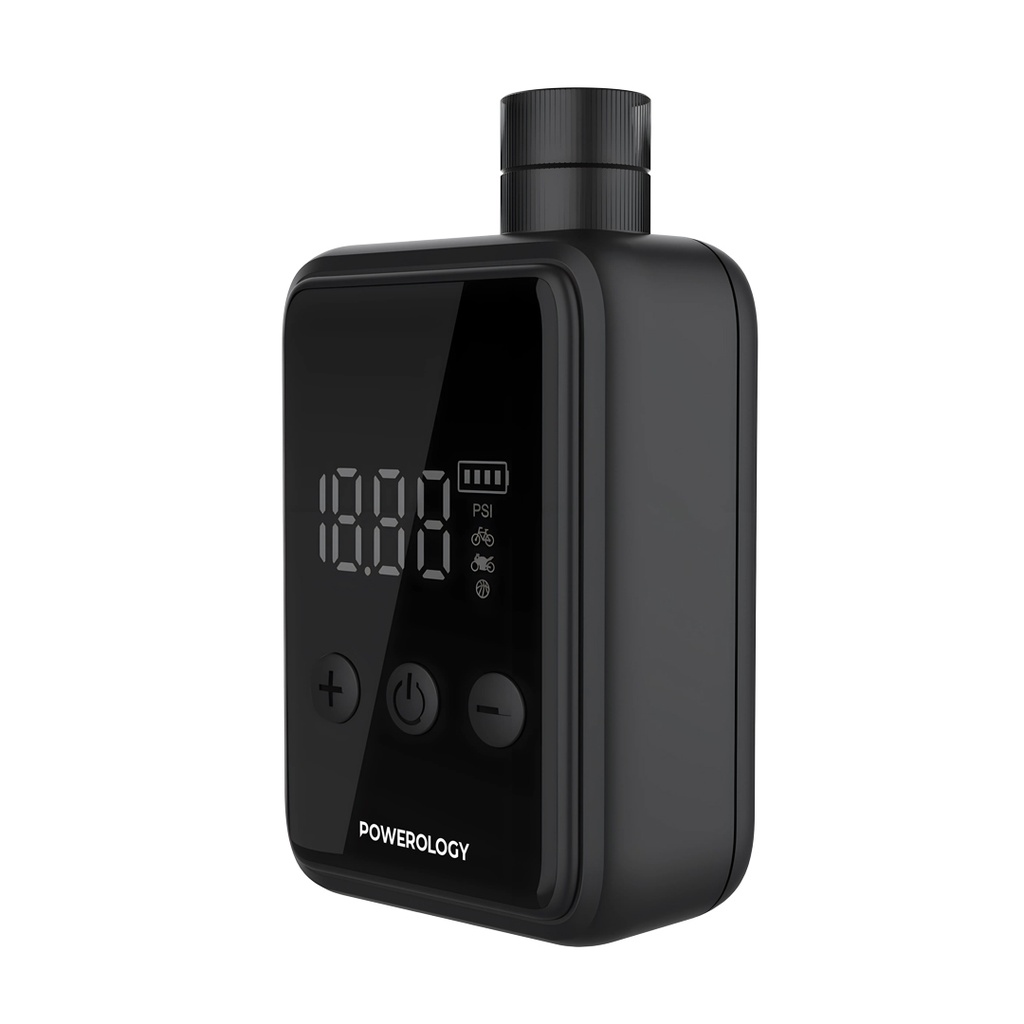 POWEROLOGY SUPER COMPACT TIRE INFLATOR BLACK P25CMAPBK thumbnail 3
