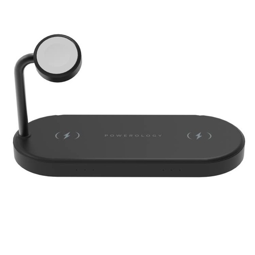 POWEROLOGY 4 IN 1 FAST CHARGING POWER DOCK 65W BLACK P41MFCHBK