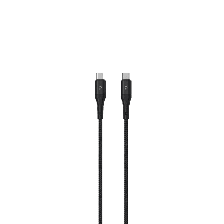 PAWA BRAIDED ALL IN ONE CABLE UAB TO LIGHTNING + MICRO + TYPE C BLACK