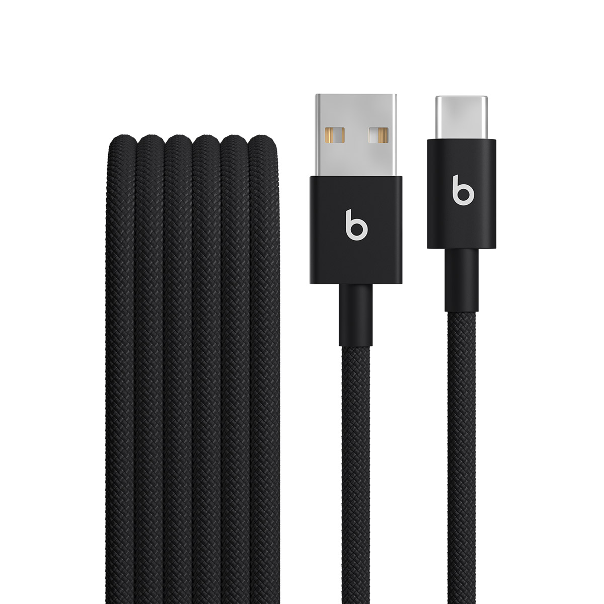 BEATS USB-A TO USB-C WOVEN CABLE 1.5M BOLT BLACK 2-PACK) MDGH4