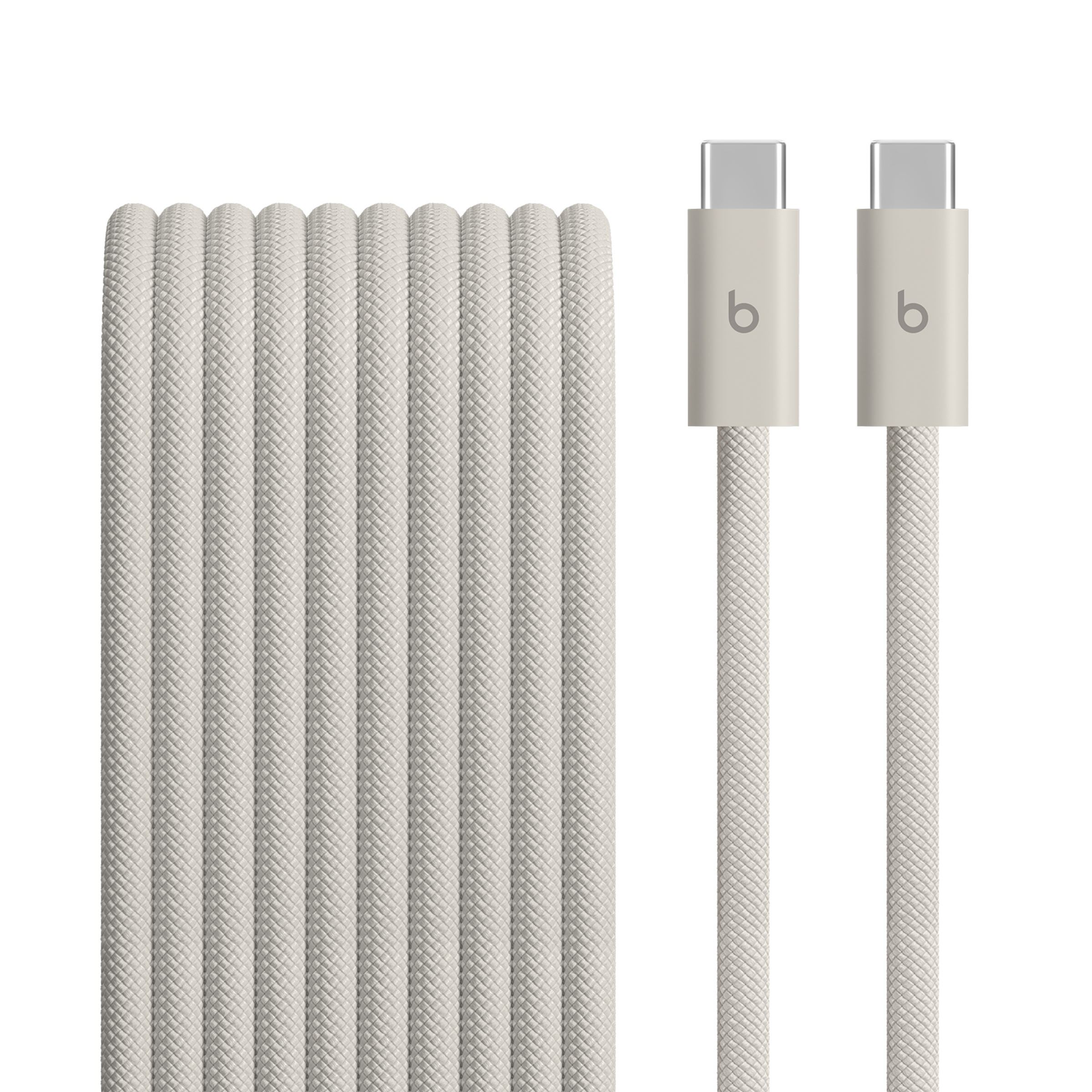 BEATS USB-C TO USB-C 240W LONG WOVEN CABLE 3M SURGE STONE MHX74