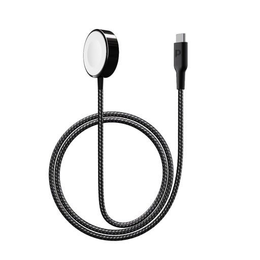 POWEROLOGY APPLE WATCH TYPE-C CHARGER 5W BLACK