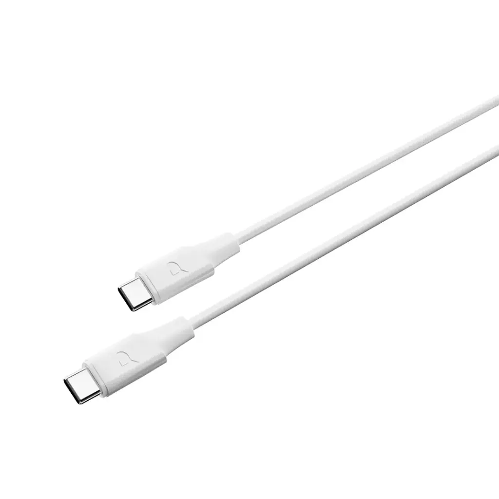 POWEROLOGY POWER SYNC FLEX USB C TO USB C CABLE 1.2M WHITE PCAB014WH thumbnail 3