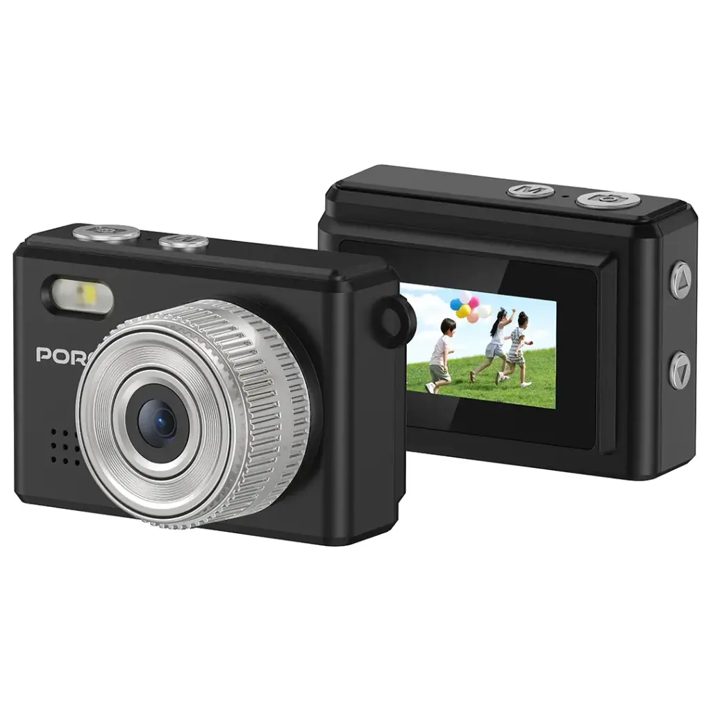 PORODO LIFESTYLE SNAP AND GO MINI DIGITAL CAMERA BLACK PD-ETK06-BK
