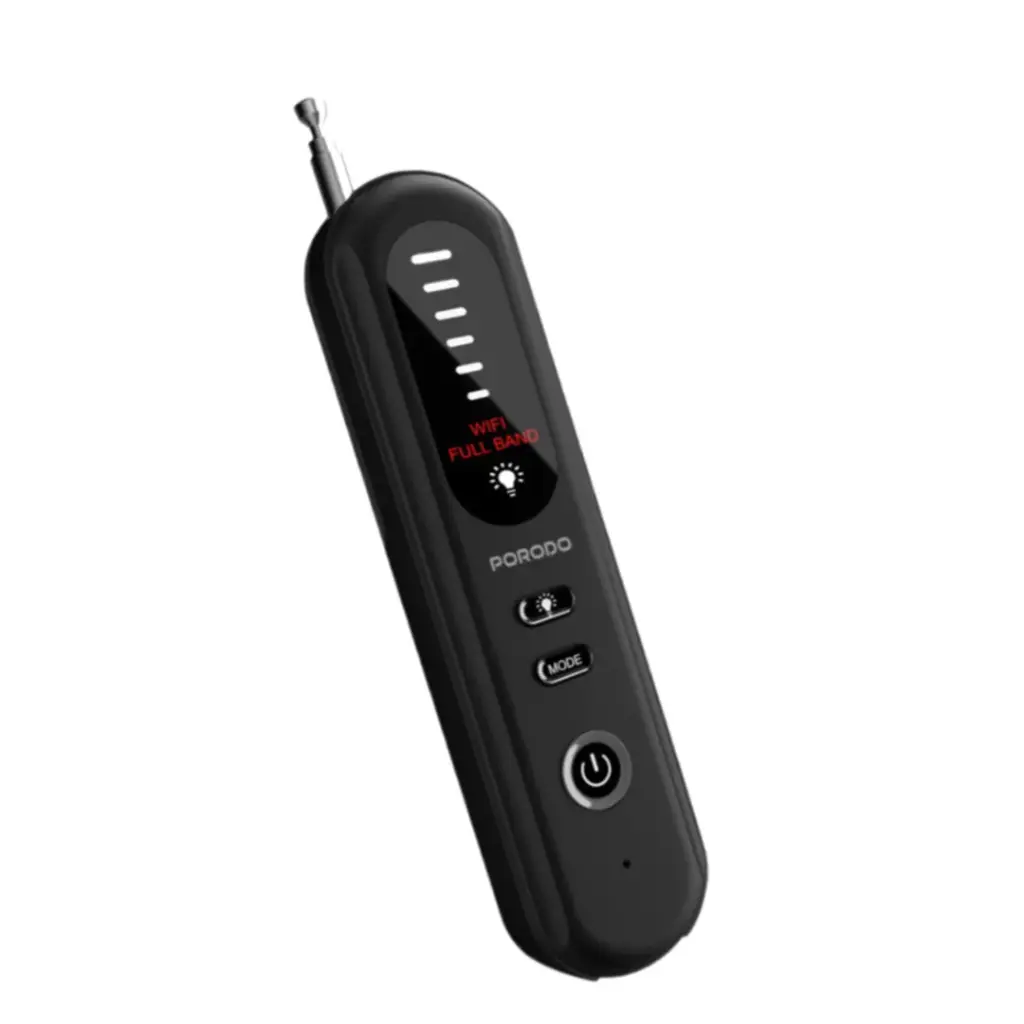 PORODO SPY GUARD WIRELESS SIGNAL AND CAMERA DETECTOR BLACK PD-ETK11-BK thumbnail 2