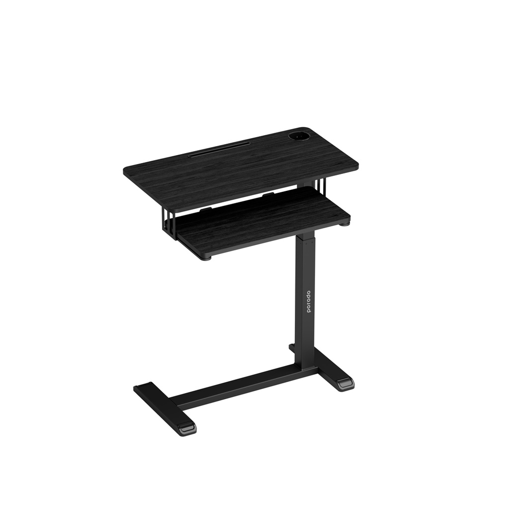 PORODO MULTIFUNCTION DESK HEIGHT ADJUSTABLE PD-HASDKT-BK
