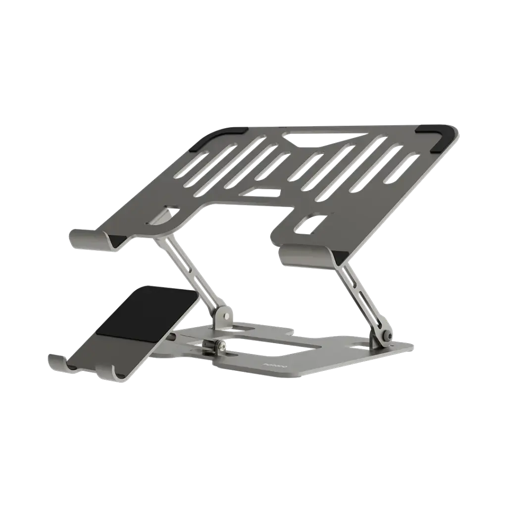PORODO SMART FOLDING MULTI DEVICE STAND SILVER PD-HSM09-SL thumbnail 2