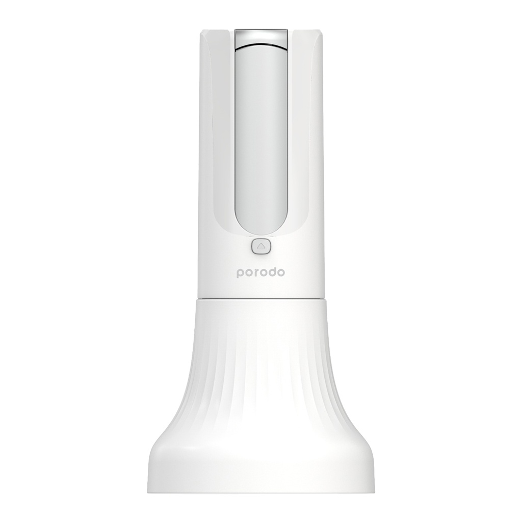 PORODO LIFESTYLE BOTTLE & TABLETOP WATER PUMP DIGITAL DISPLAY AND TOUCH CONTROL WHITE PD-LFDTWD-WH