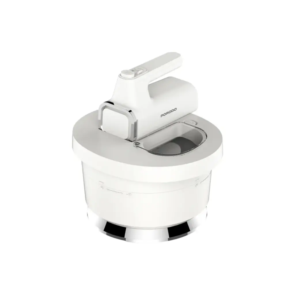PORODO LIFESTYLE SPILL PROOF DUAL MODE MIXER WHITE SILVER PD-LFST073-WHSL