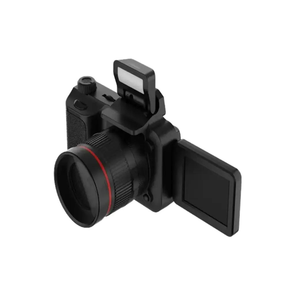 PORODO LIFESTYLE DIGITAL 16X ZOOM FLIP FLASH CAMERA BLACK PD-LFST078-BK