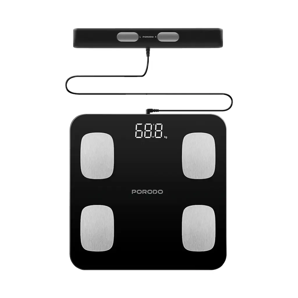PORODO LIFESTYLE PRECISE ANALYSIS SMART SCALE BLACK PD-LFST089-BK