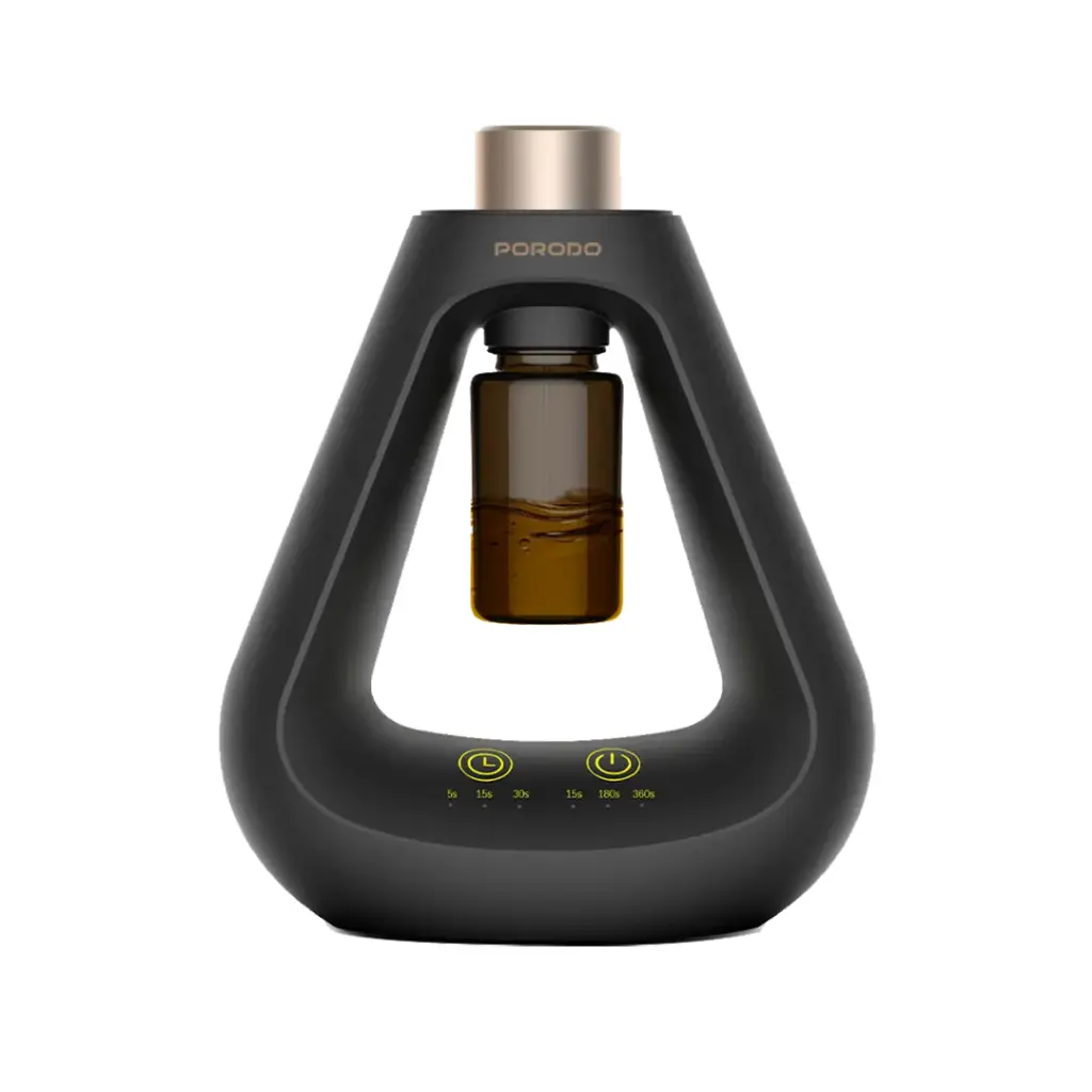 PORODO LIFESTYLE AROMA SPHERE WATERLESS DIFFUSER BLACK PD-LFST107-BK