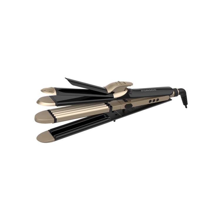 PORODO LIFESTYLE 4 STYLES HAIR IRON BLACK PD-LFST109-BK