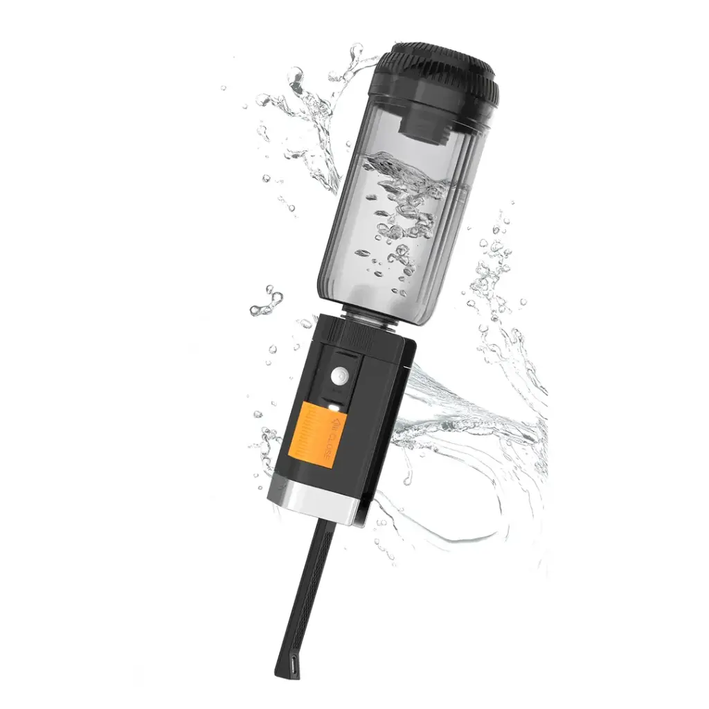 PORODO LIFESTYLE ELECTRIC TRAVEL BIDET 400ML BLACK PD-LFST144-BK