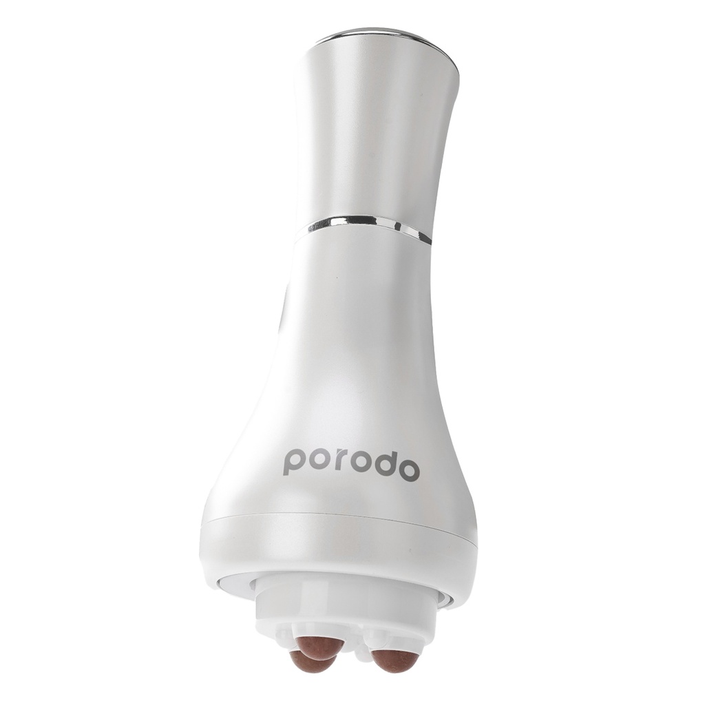 PORODO LIFESTYLE HANDHELD HOT STONE MASSAGER WHITE PD-LSAMARCH-WH