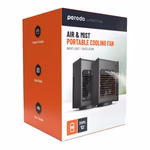 PORODO LIFESTYLE AIR & MIST PORTABLE COOLING FAN WITH NIGHT LIGHT AND OSCILLATION GRAY PD-LSMFAN -GY thumbnail 4