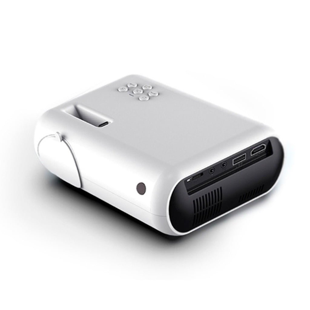 PORODO LIFESTYLE COMPACT HOME PROJECTOR 1080P WHITE PD-LSMPRJ-WH