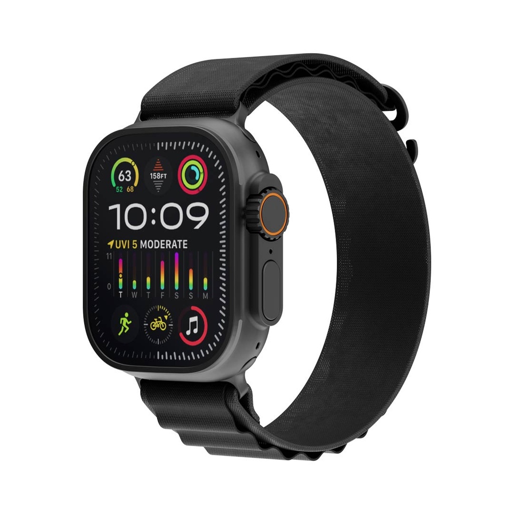 PORODO ULTRA LUMINA AMOLED WATCH BLACK PD-LUMINA-BK