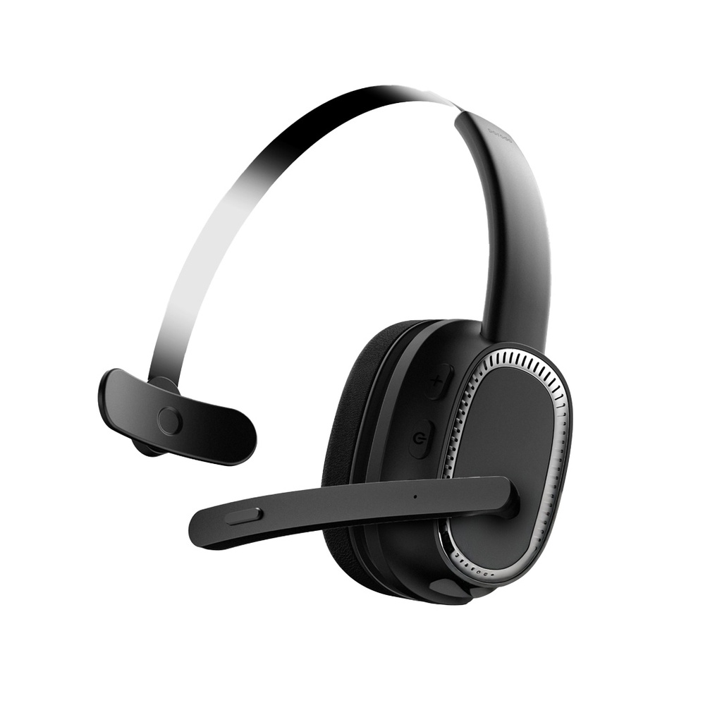 PORODO ENC WIRELESS WORK HEADPHONE BLACK PD-MHDMP-BK