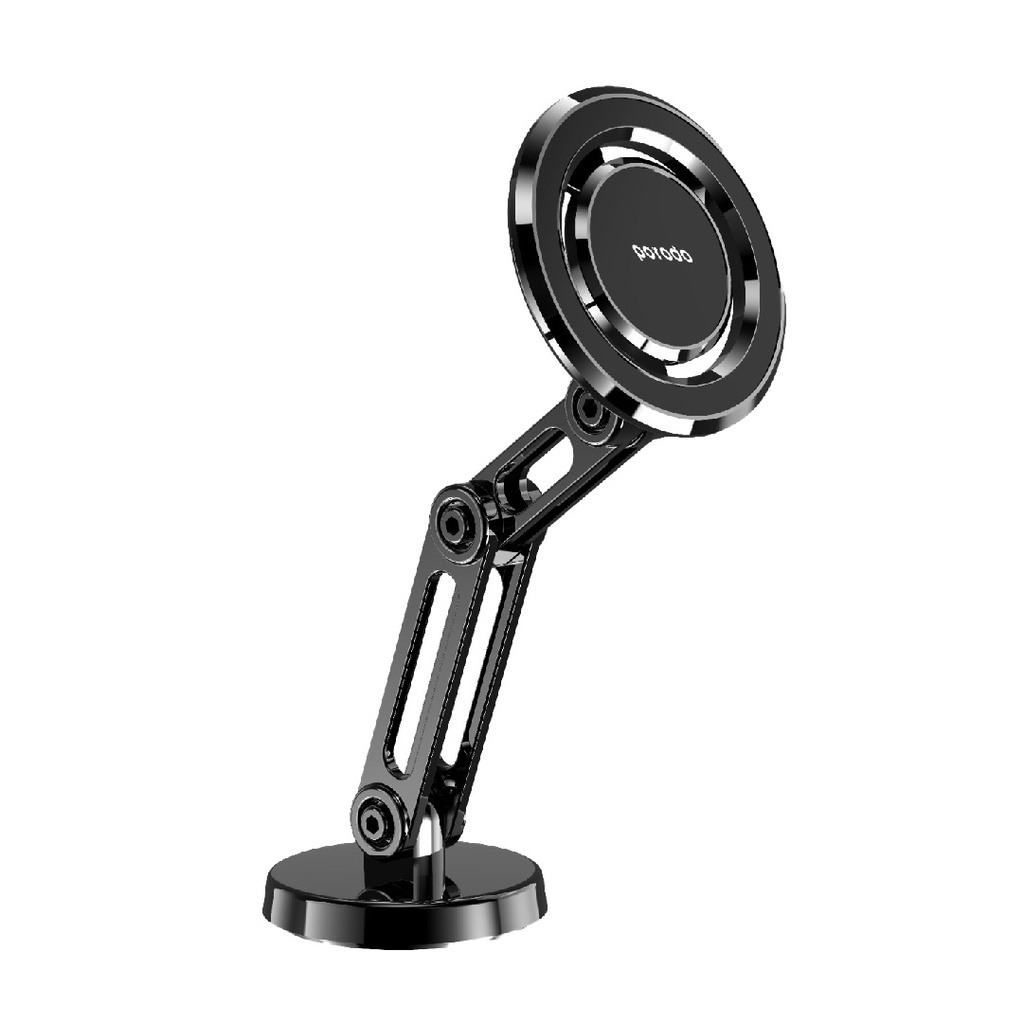 PORODO ZINC ALLOY VERDATILE PHONE MOUNT 360° ROTATING PD-MMDAR-BK