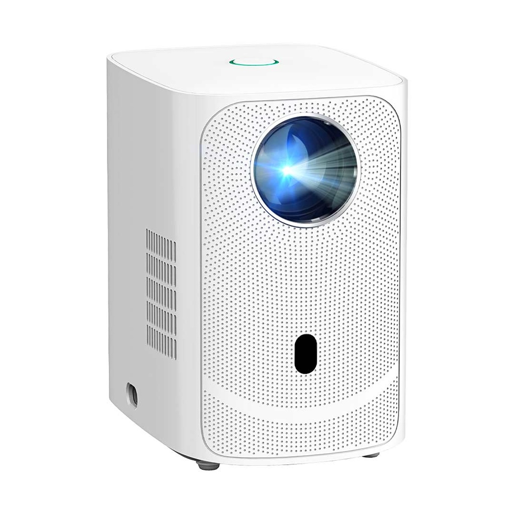 PORODO MINI PROJECTOR WIRELESS MIRRORING PATENTED DUST PROOF STRUCTURE WHITE PD-P720PJR-WH