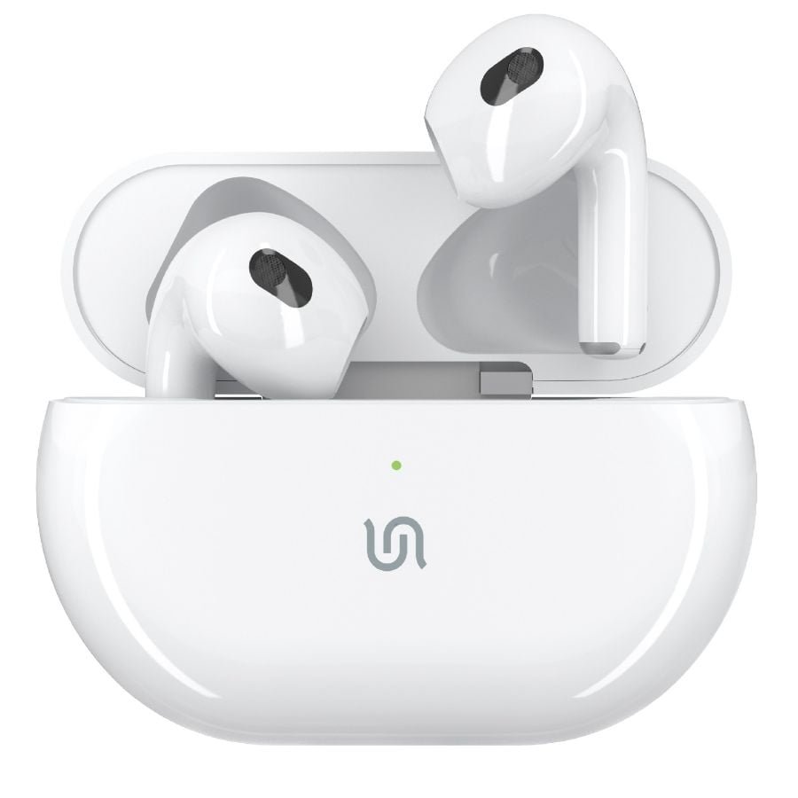 PORODO SOUNDTEC EARBUDS 2 TRUE WIRELESS EARPHONE WHITE
