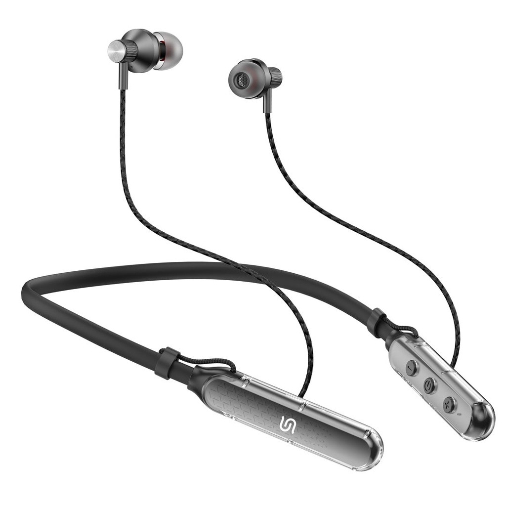 PORODO SOUNDTECH SV PRO NECKBAND ENC EARPHONE BLACK