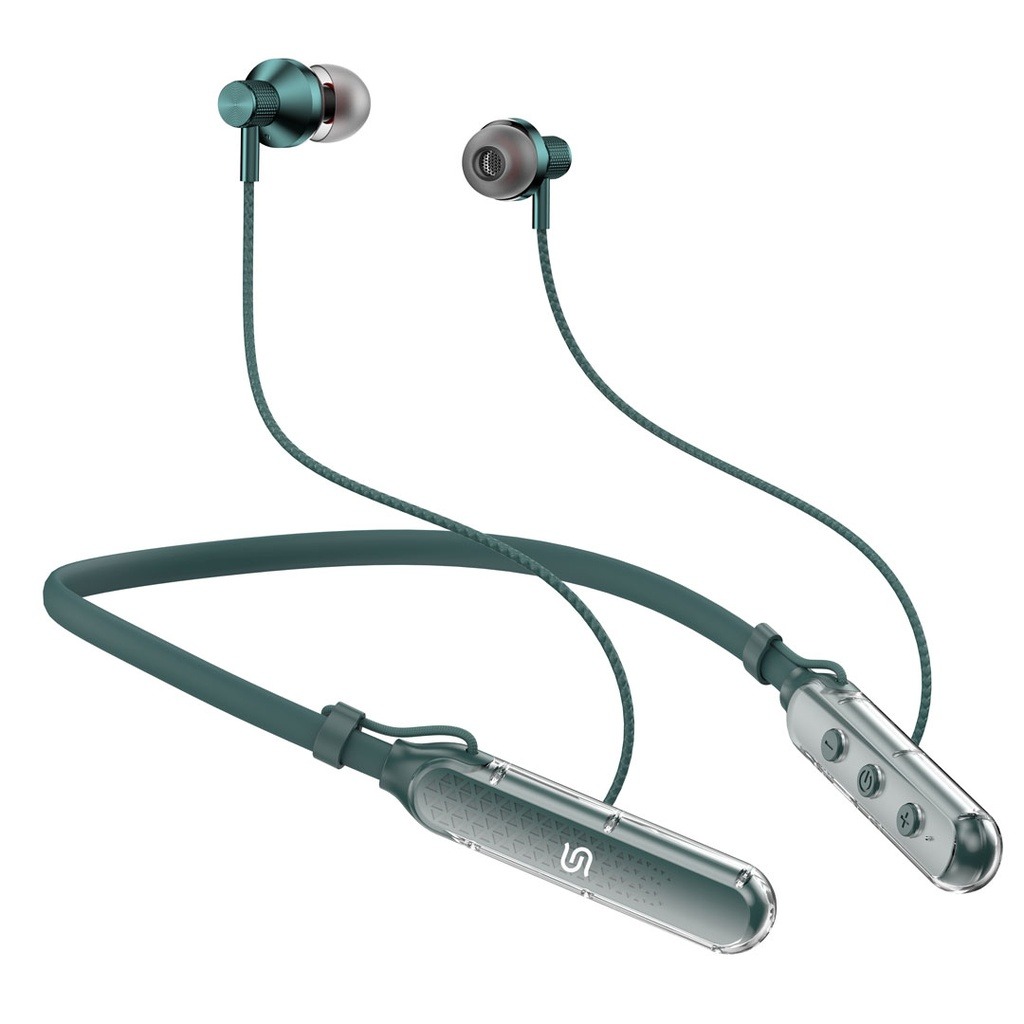 PORODO SOUNDTECH SV PRO NECKBAND ENC EARPHONE GREEN