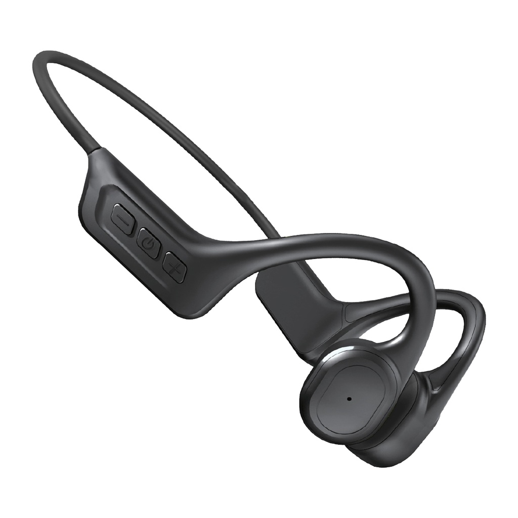 PORODO SOUNTEC AQUA BEAT BONE CONDUCTION EARPHONE WITH 32GB MEMORY IN BUILT BLACK PD-STWLWP031-BK