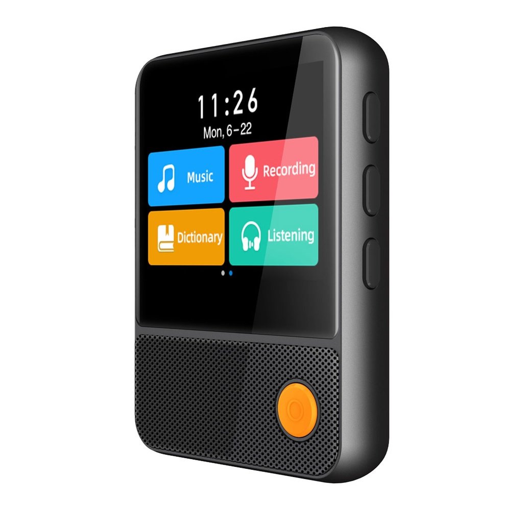 Porodo Soundtec TunePod Speaker - MP3 Player, FM Radio, Black, Portable and Powerful