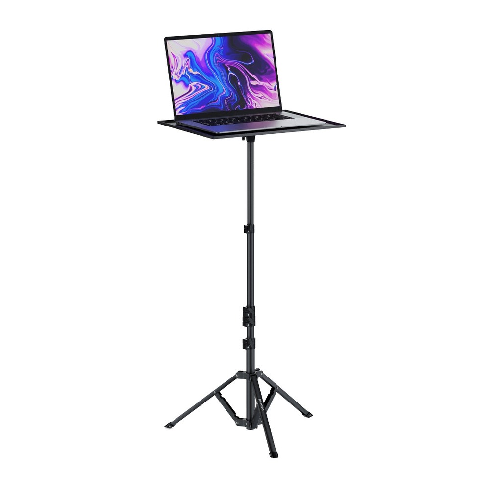PORODO MULTIFUNCTION LAPTOP STAND BLACK PD-TRPPJH-BK