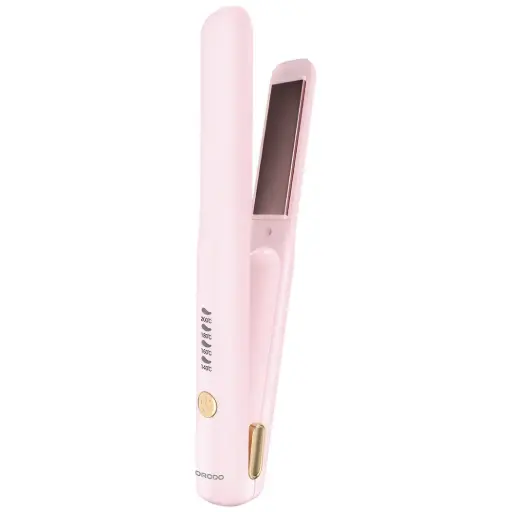 PORODO LIFESTYLE HANDHELD HAIR STRAIGHTENER PINK PDBL006PK