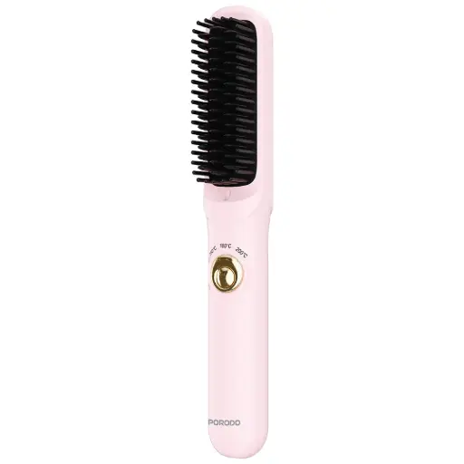 PORODO LIFESTYLE PORTABLE HAIR STRAIGHTENER PINK PDBL118PK