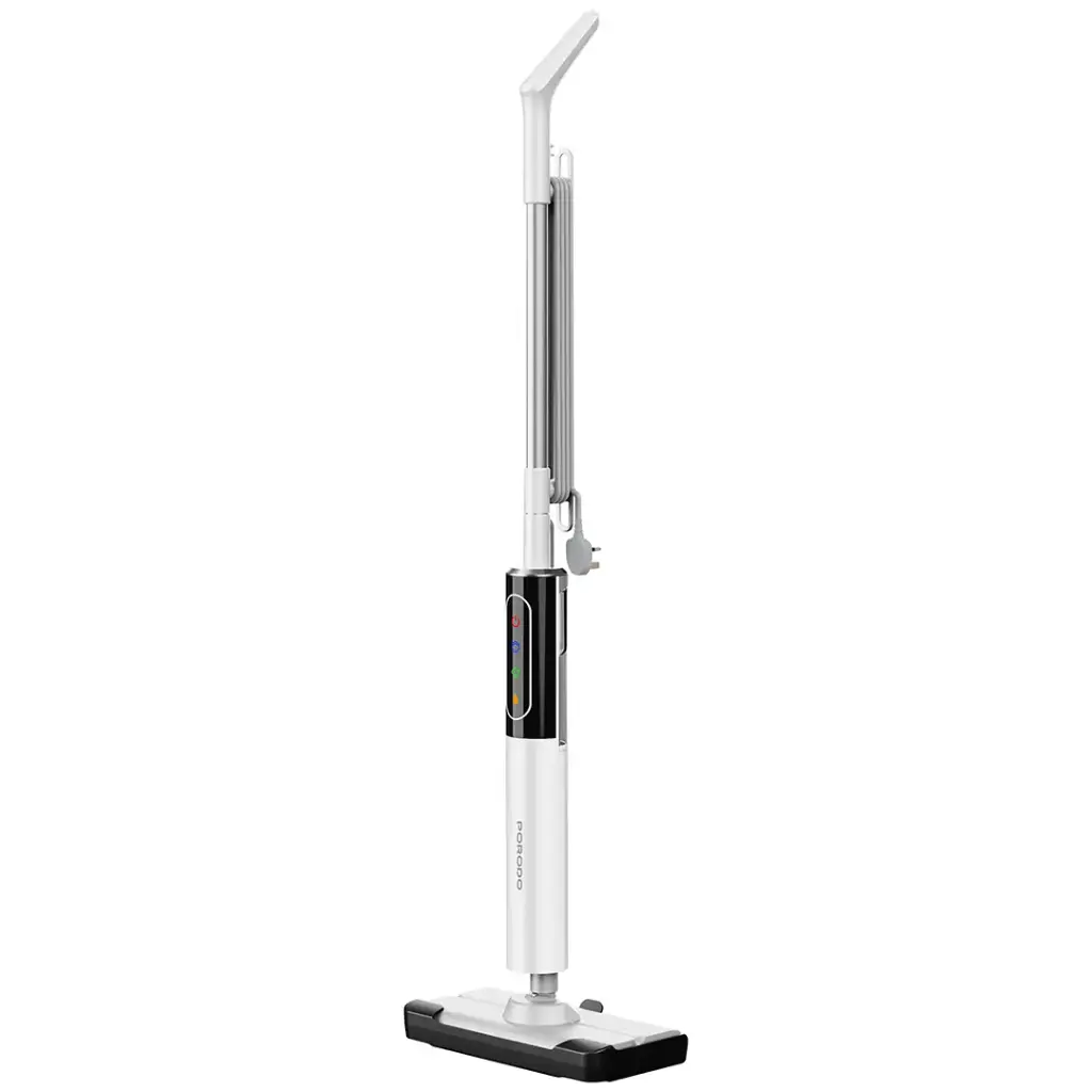 PORODO LIFESTYLE  RAPIDSTEAM TOUCH CONTROL STEAM MOP WHITE PDHDTB506WH