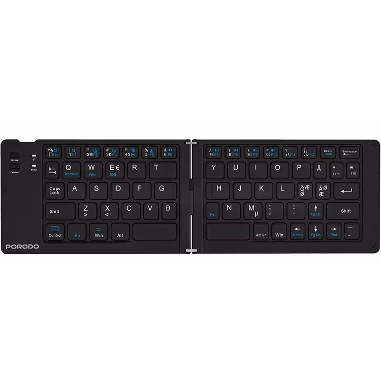 PORODO 6 IN 1 KEYBOARD & MOUSE SET BLACK PDKBMSC2285 thumbnail 2