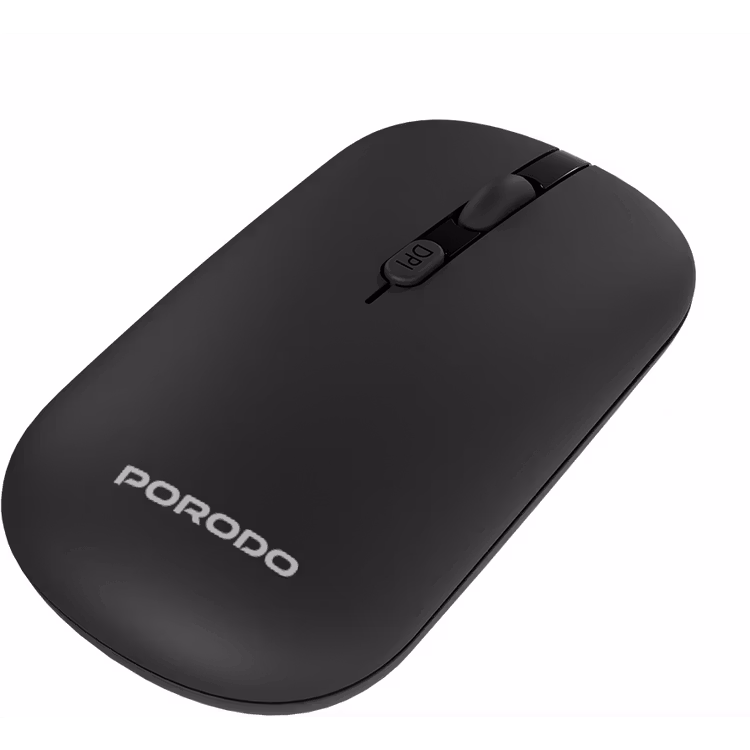 PORODO 6 IN 1 KEYBOARD & MOUSE SET BLACK PDKBMSC2285 thumbnail 3