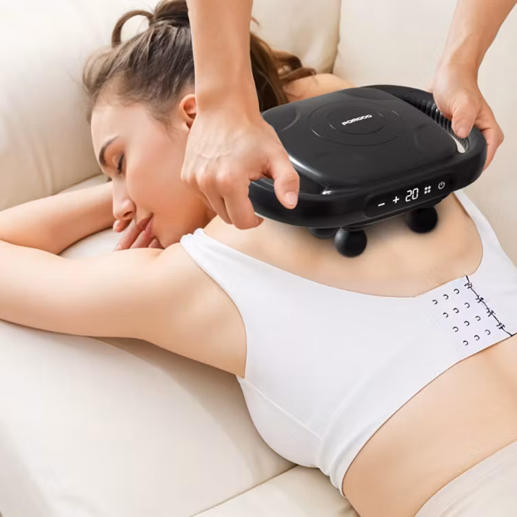 PORODO POWER PULSE 8 HEAD MASSAGE GUN BLACK PDLFST191BK thumbnail 3