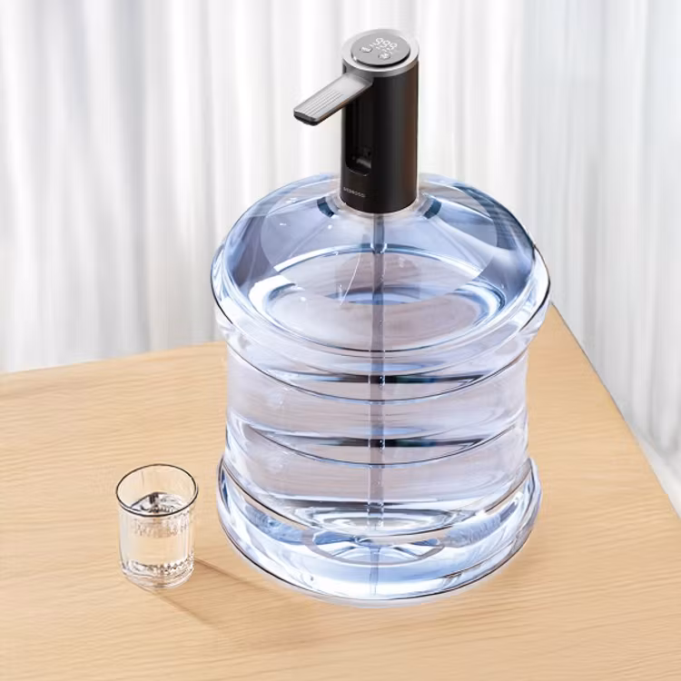 PORODO LIFESTYLE FOLDABLE ELECTRIC WATER PUMP BLACK PDLFST199BK thumbnail 4