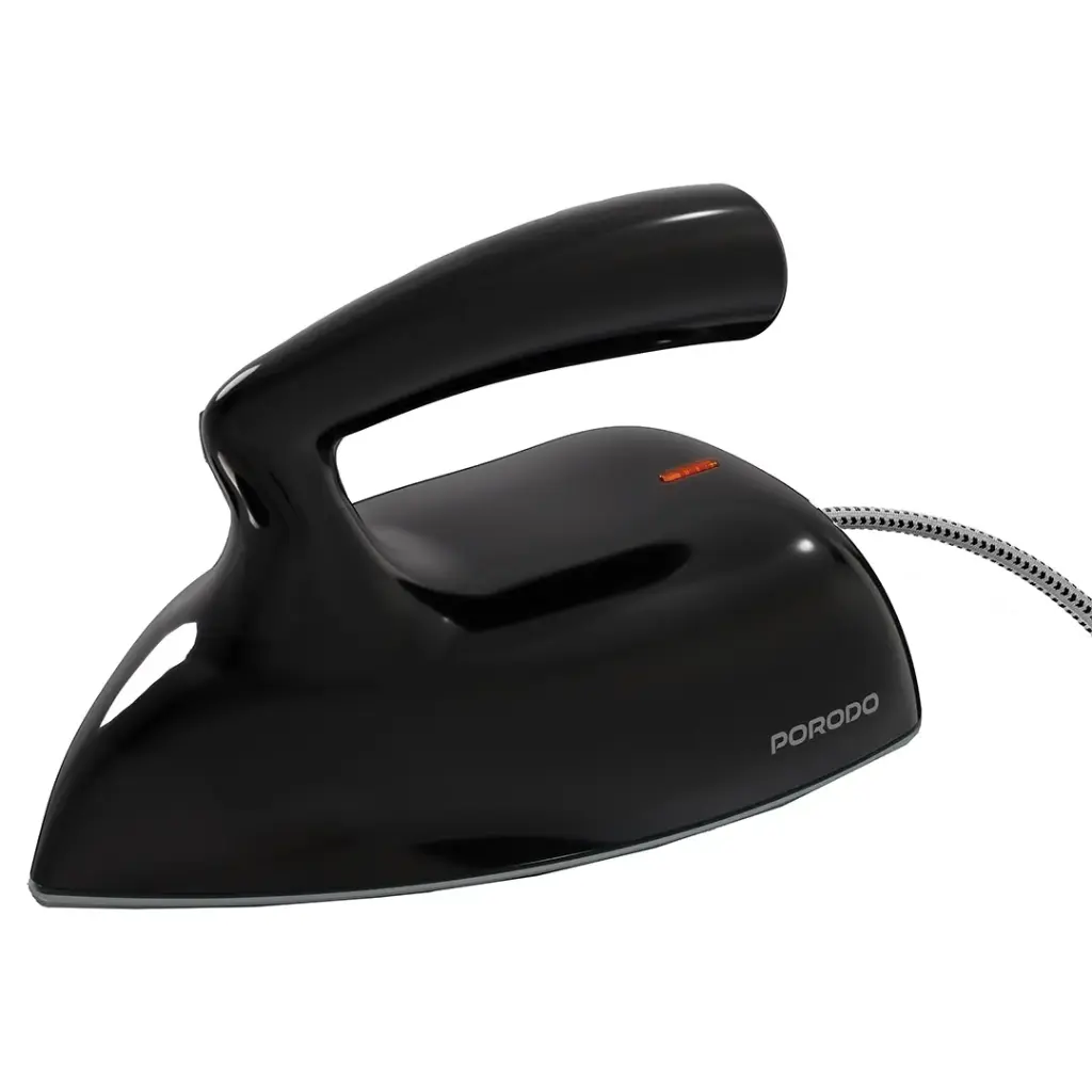 PORODO LIFESTYLE IRONIX PORTABLE MINI IRON STEAMER BLACK PDLFST227SBK