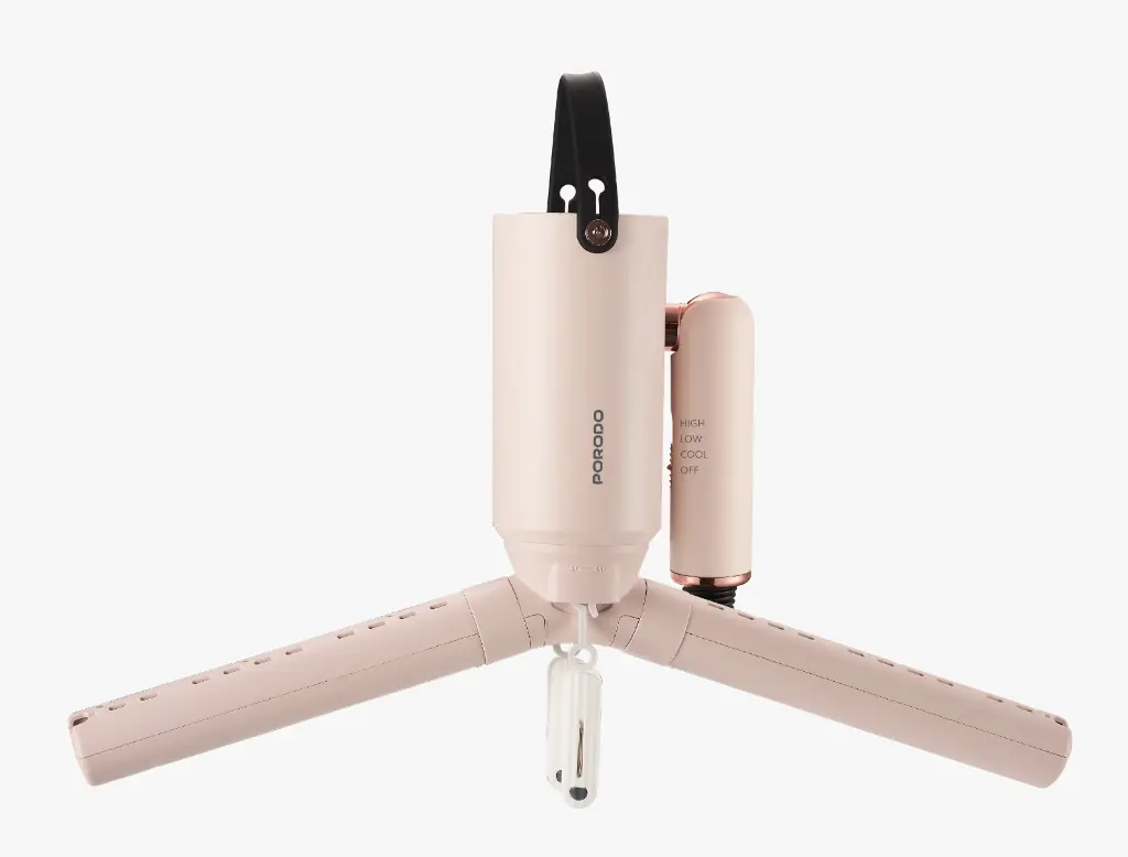 PORODO DRYDUO 2 IN 1 HAIR AND GARMENT DRYER PINK PDLFSTD32PK thumbnail 2