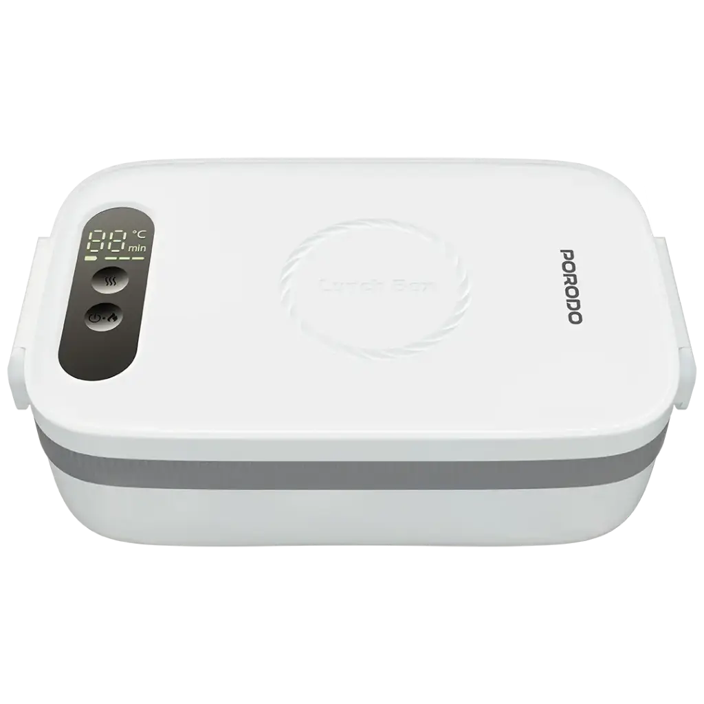 PORODO LIFESTYLE HEATMATE WATERLESS ELECTRIC LUNCH BOX WHITE PDLFSTFH3WH